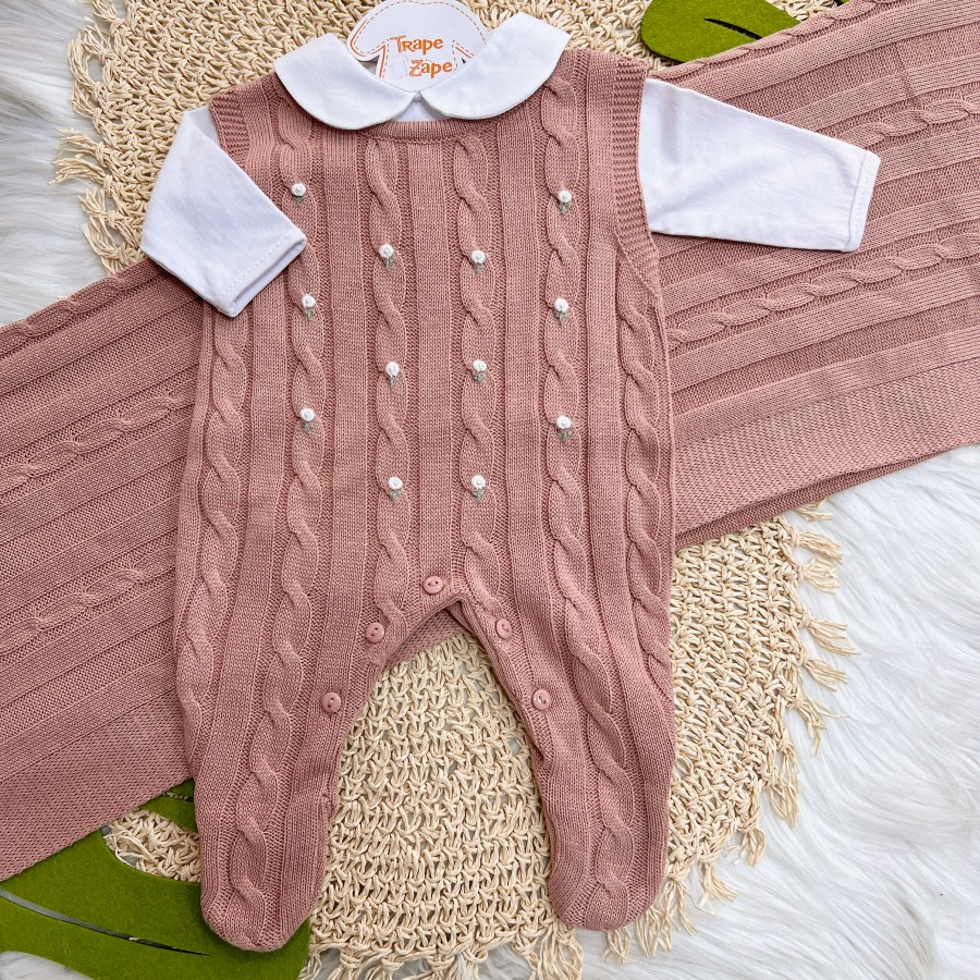  Saída de maternidade - Ivone Florida Salopete - Rose